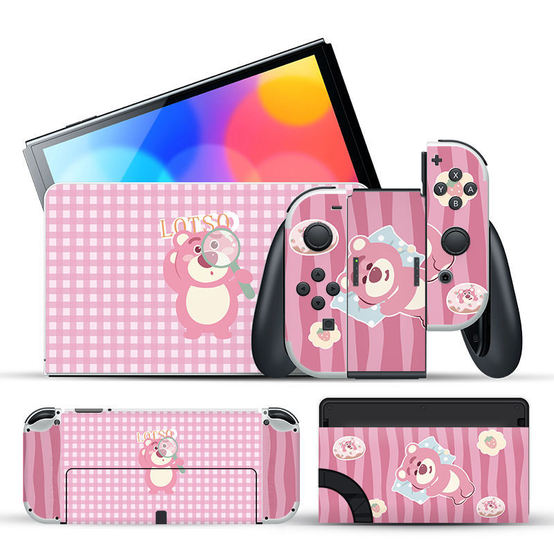 Gaming Pusheen Nintendo Switch OLED Skin