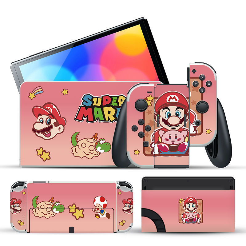 Gaming Pusheen Nintendo Switch OLED Skin