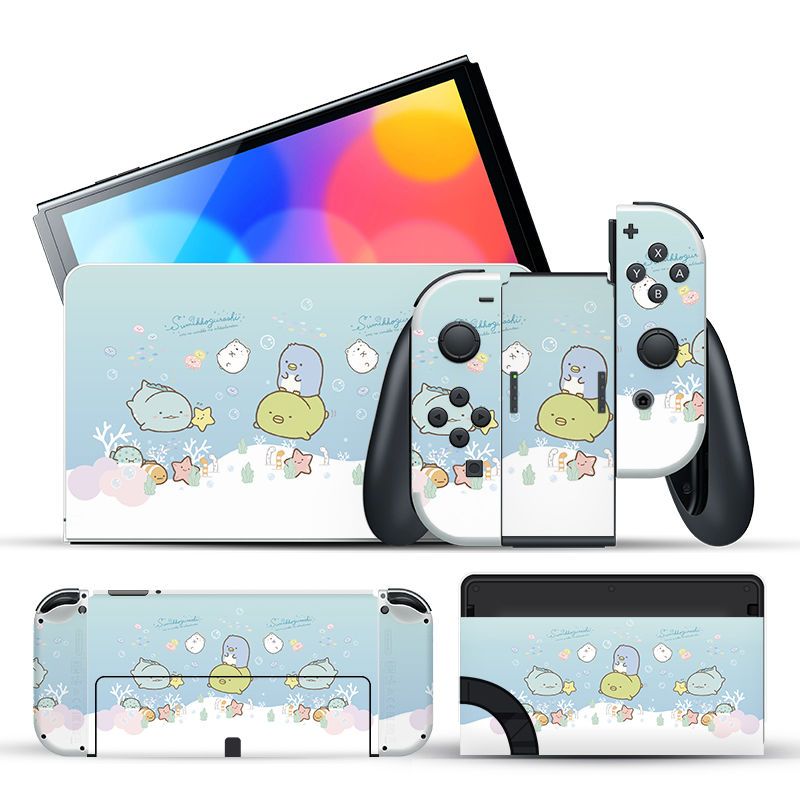 Gaming Pusheen Nintendo Switch OLED Skin