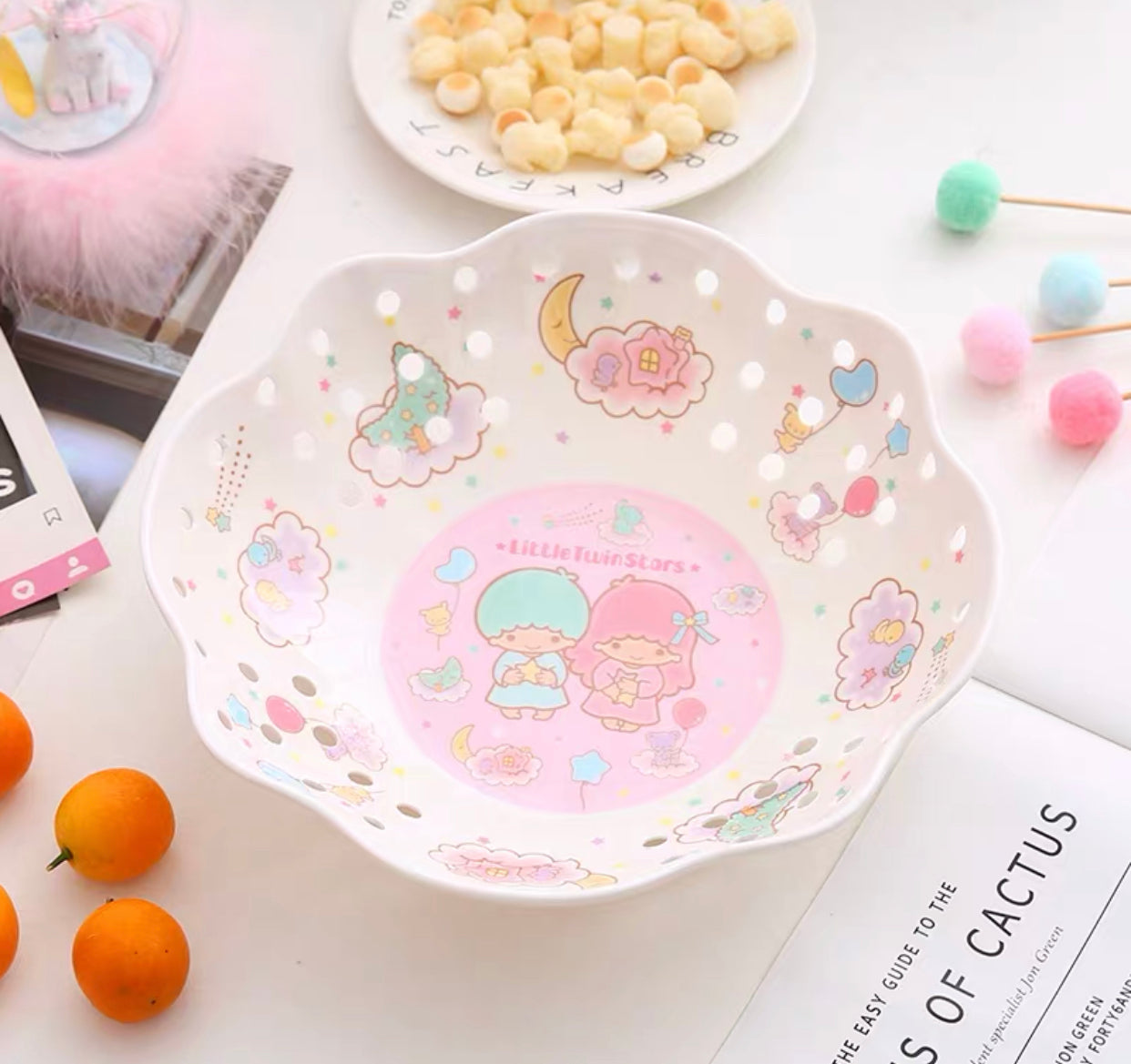 Cute Cartoon Sanrio Fruit Plate