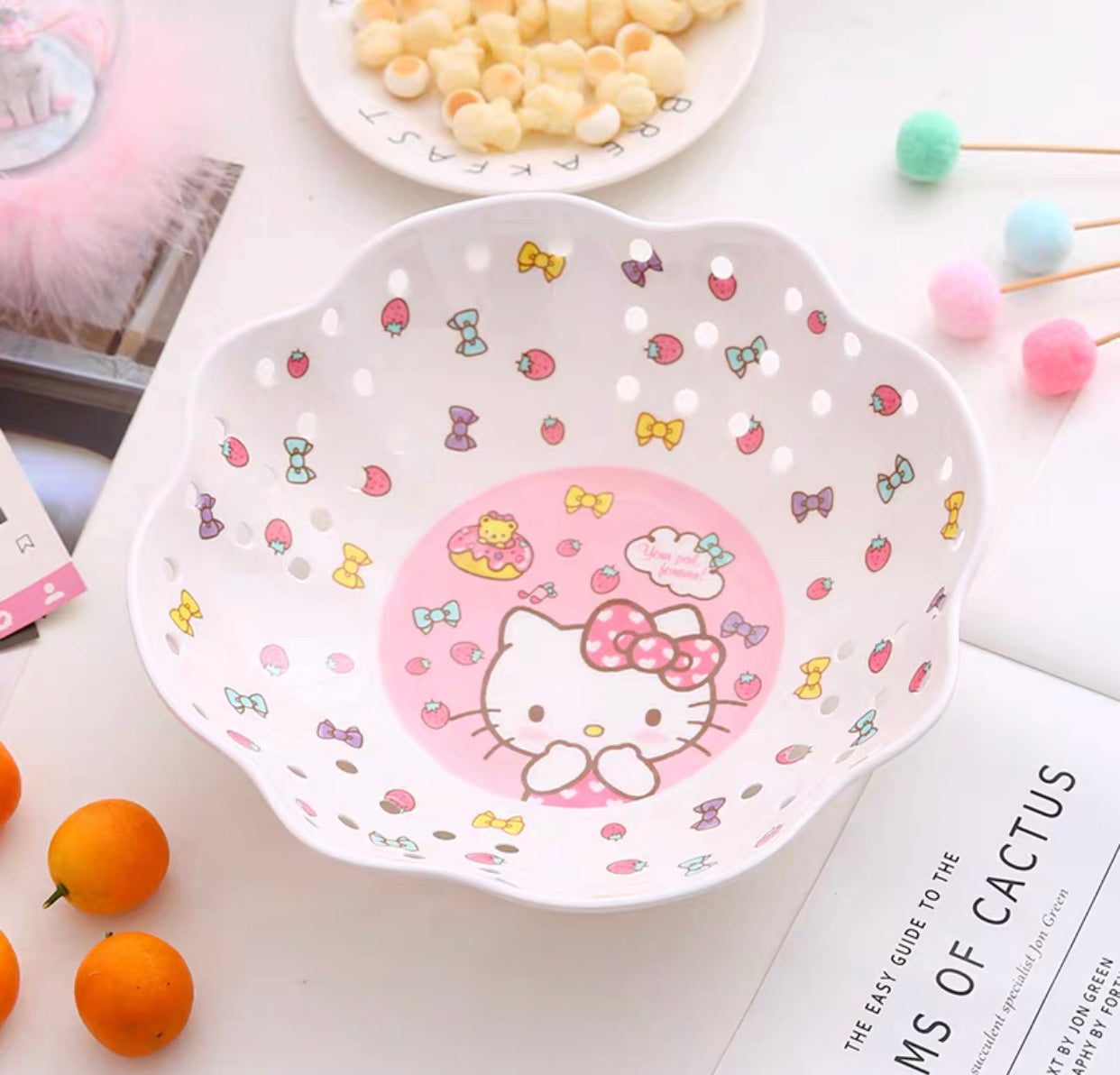 Cute Cartoon Sanrio Fruit Plate