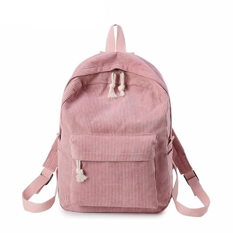 Classic Corduroy Backpack | School Bag