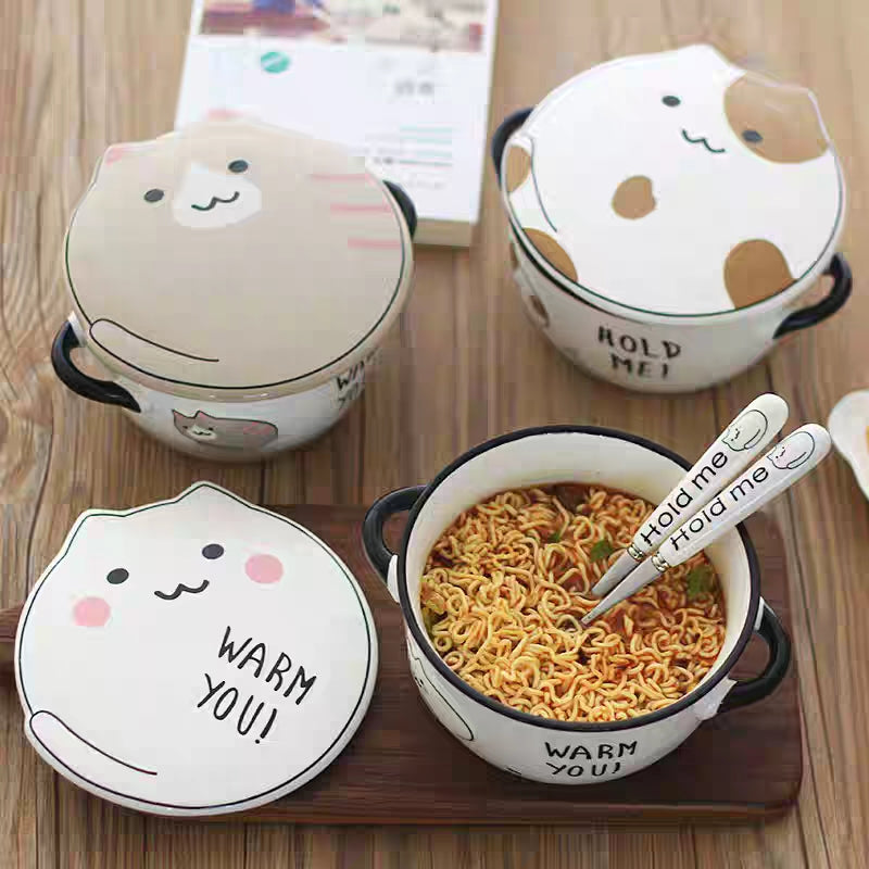 Kawaii Cat Bowl