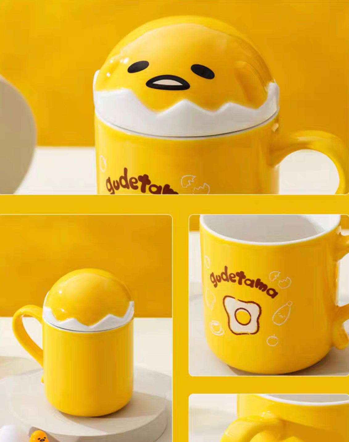 gudetama mugs details