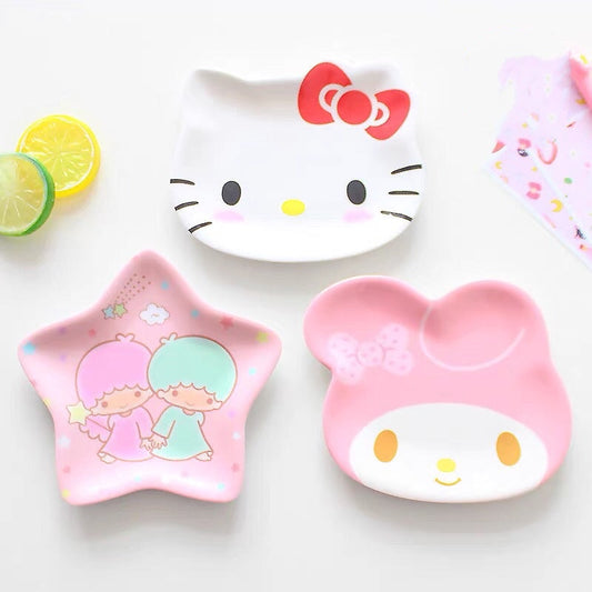 Cute Cartoon Sanrio Character Plate