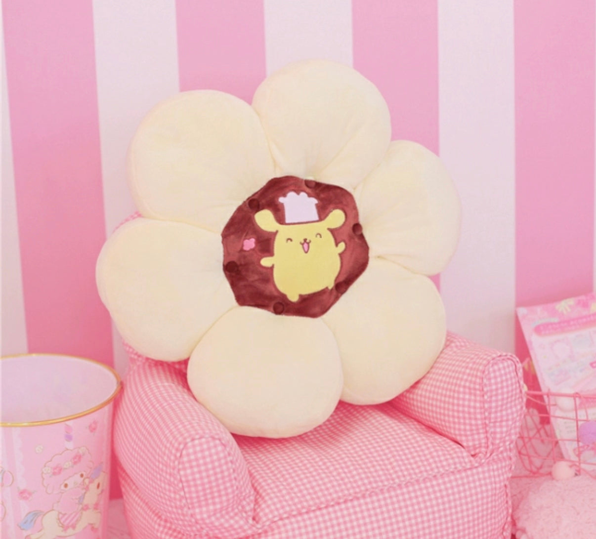 Anime Flower Cushion