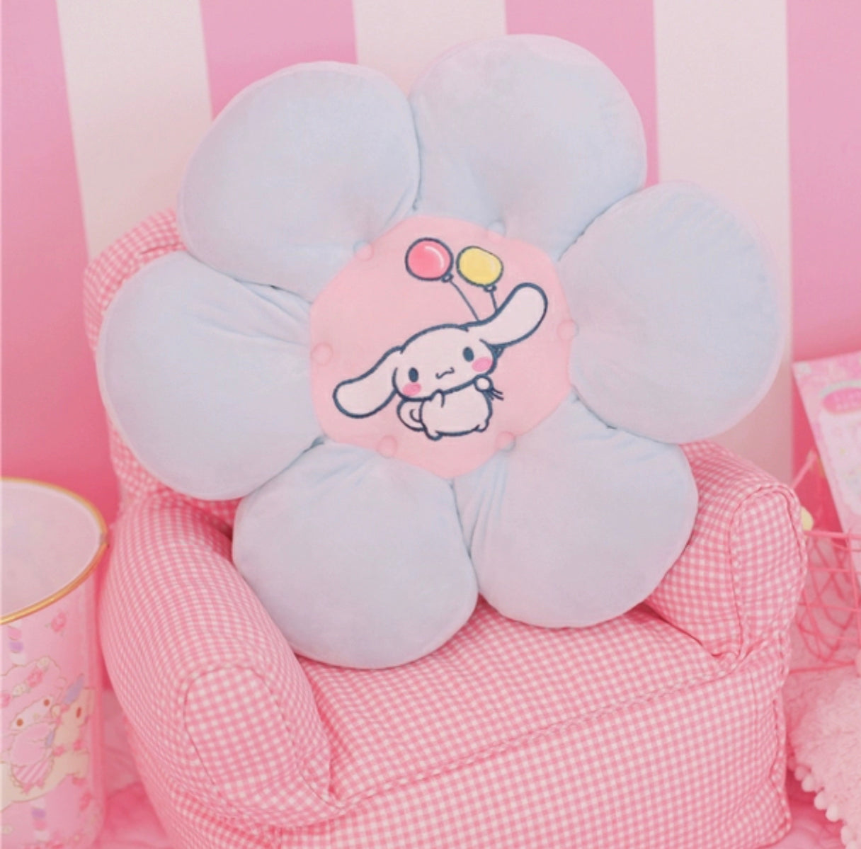 Anime Flower Cushion