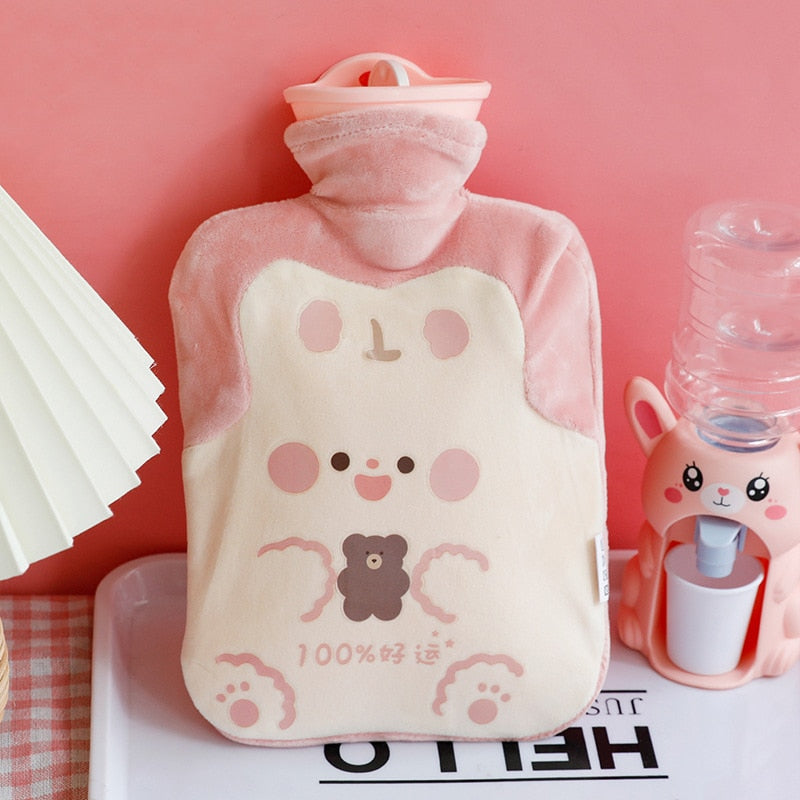 500/1000ml Kawaii Bear Hot Water Bottle