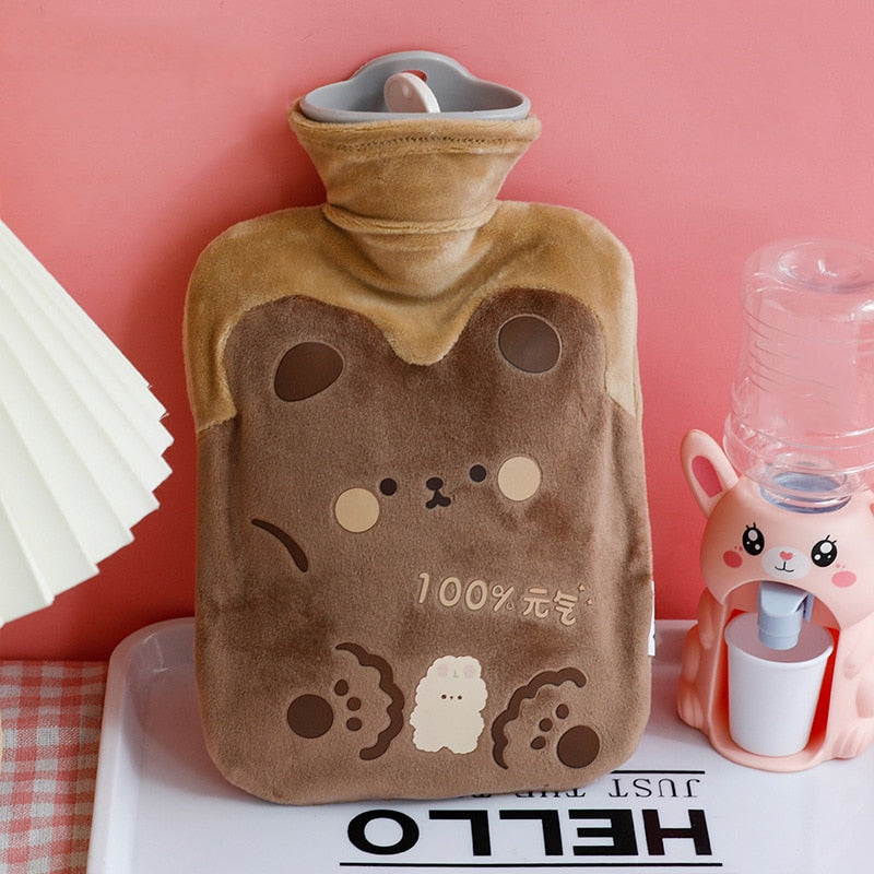 500/1000ml Kawaii Bear Hot Water Bottle