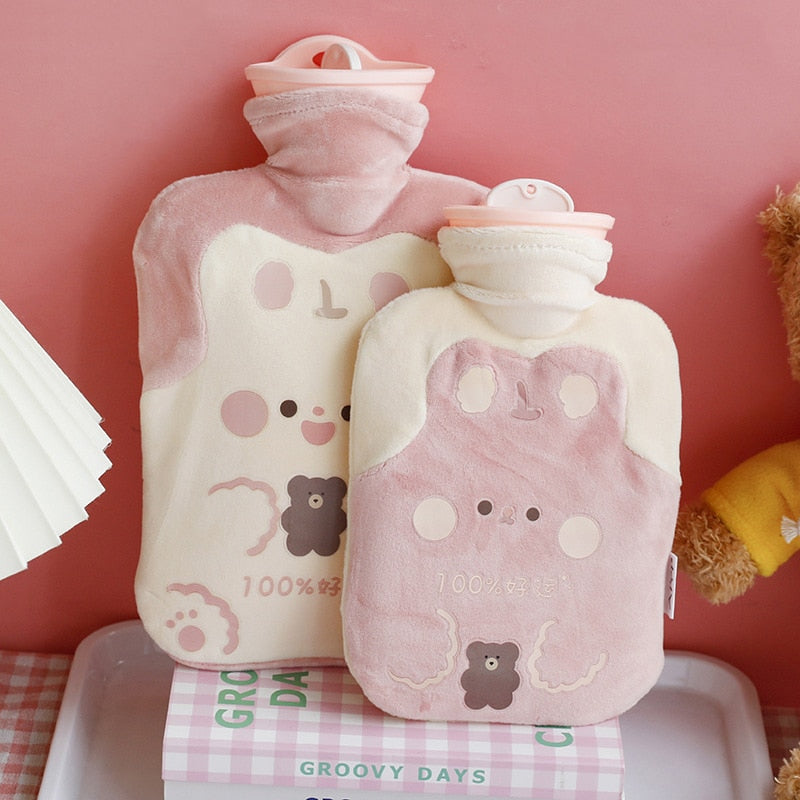 500/1000ml Kawaii Bear Hot Water Bottle