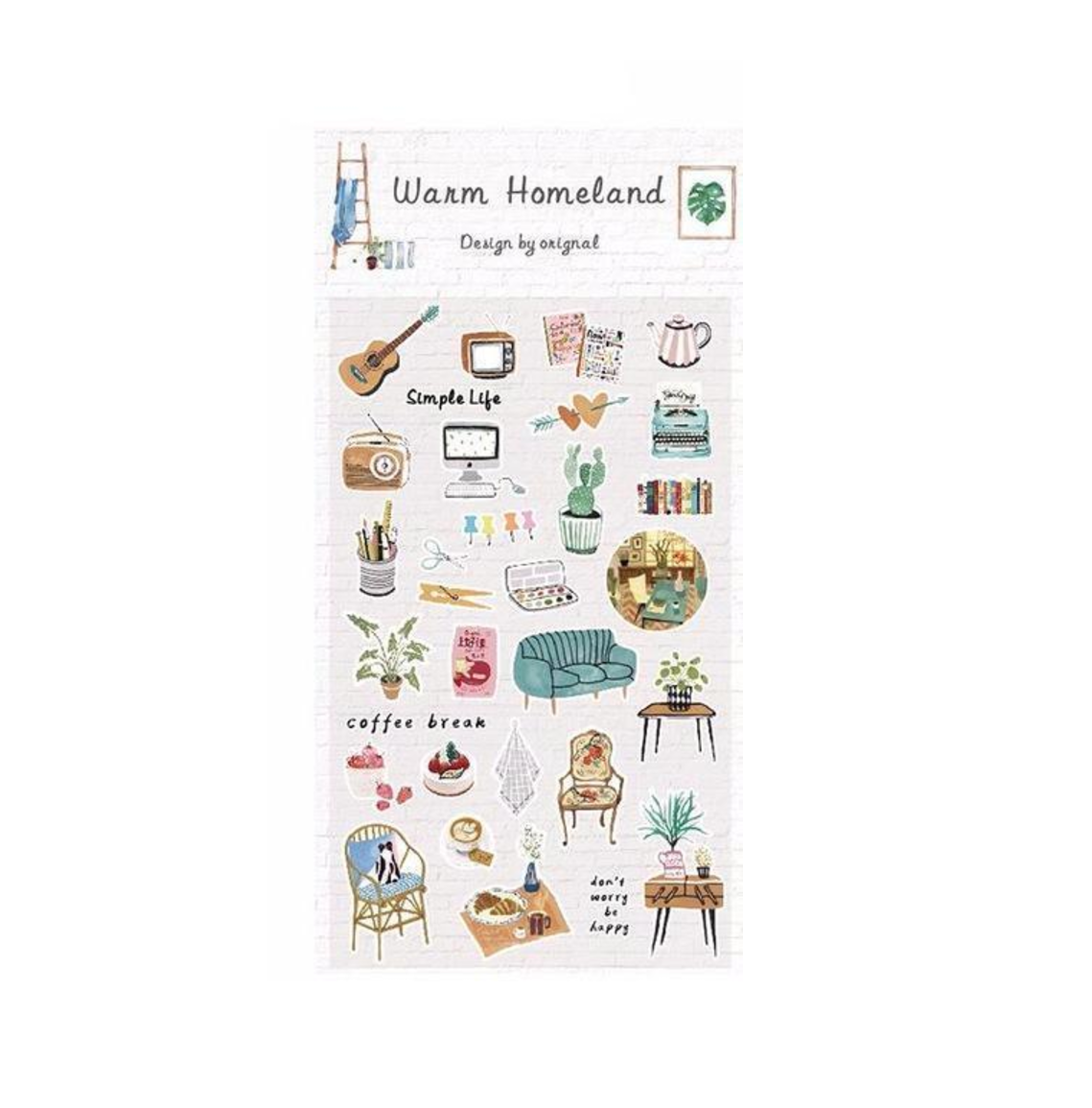 Home Sweet Home Paper Stickers 12