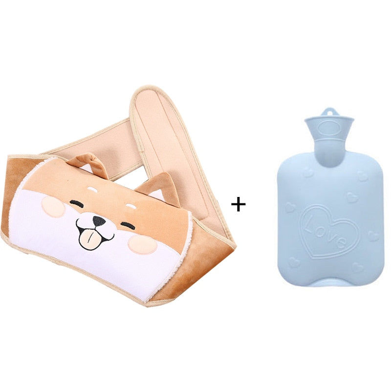 Kawaii Cute Hot Water Bottle Belt Hand Warmer-9