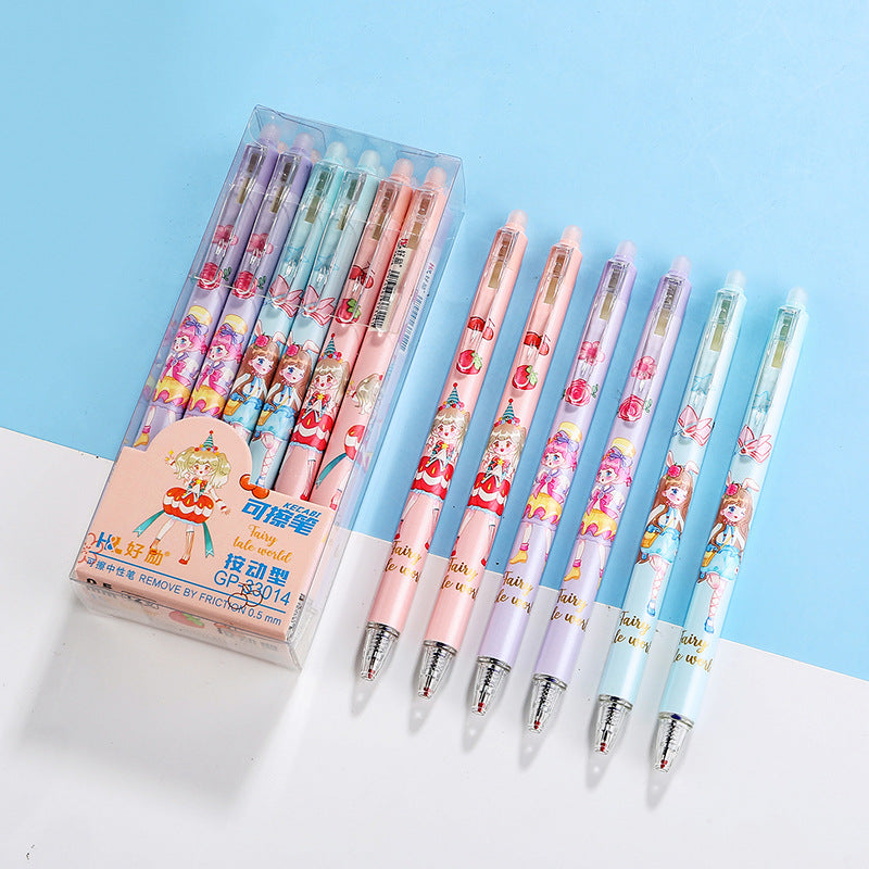 Kawaii Pattern Erasable Gel Pen