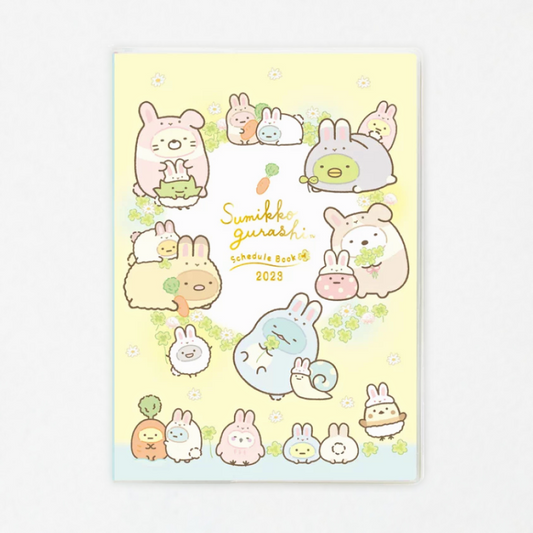 San-X 2023 Sumikko Gurashi Schedule Book - Bunny Sumikko