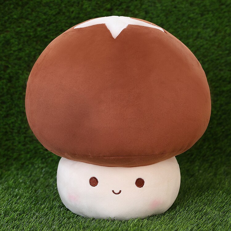 Kawaii Cute Mochi Mushroom Plush