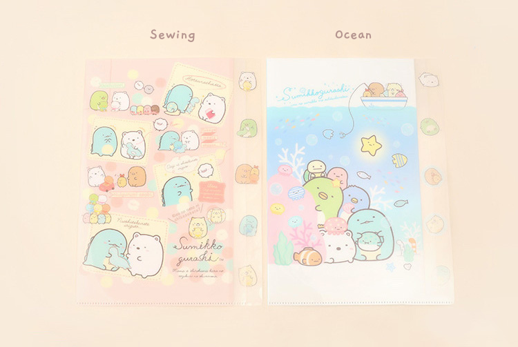 Sumikko Gurashi Folder With Dividers