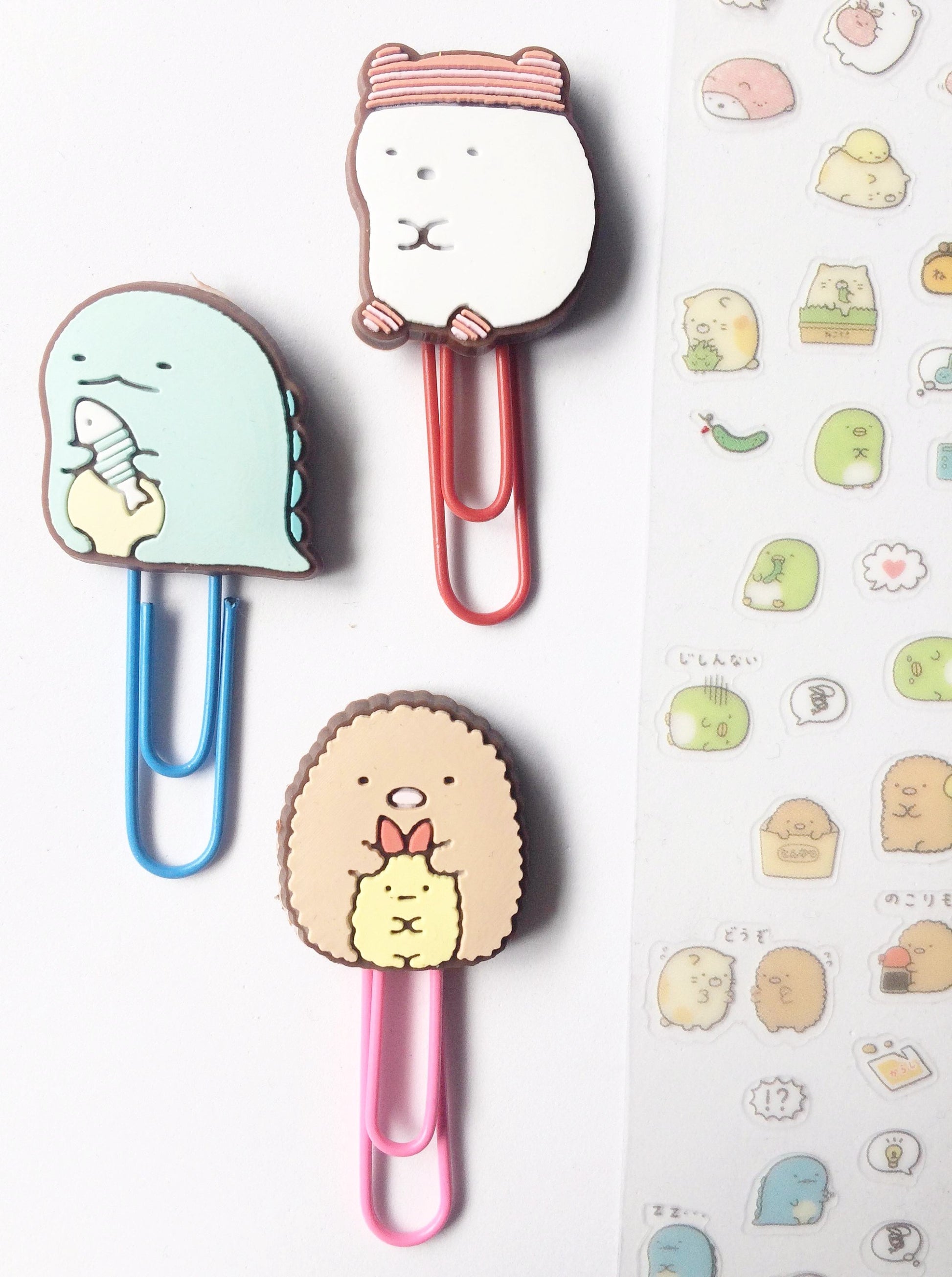 Kawaii Sumikko Gurashi Paper Clips 9