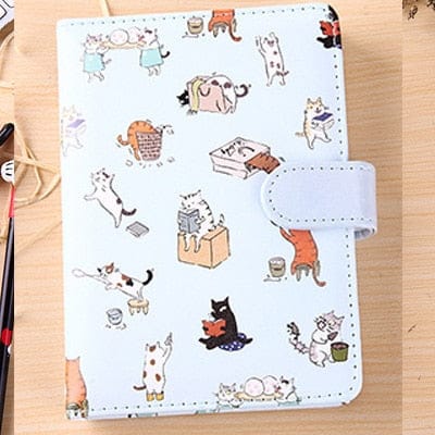 adorable striped cat Notebook by 1STunningArt