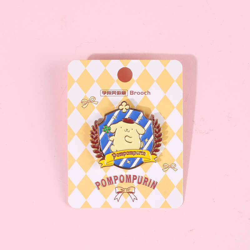 kawaii-cute-pompompurin-college-style-metal-brooch