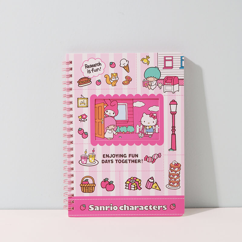 Sanrio Characters Spiral Notebook