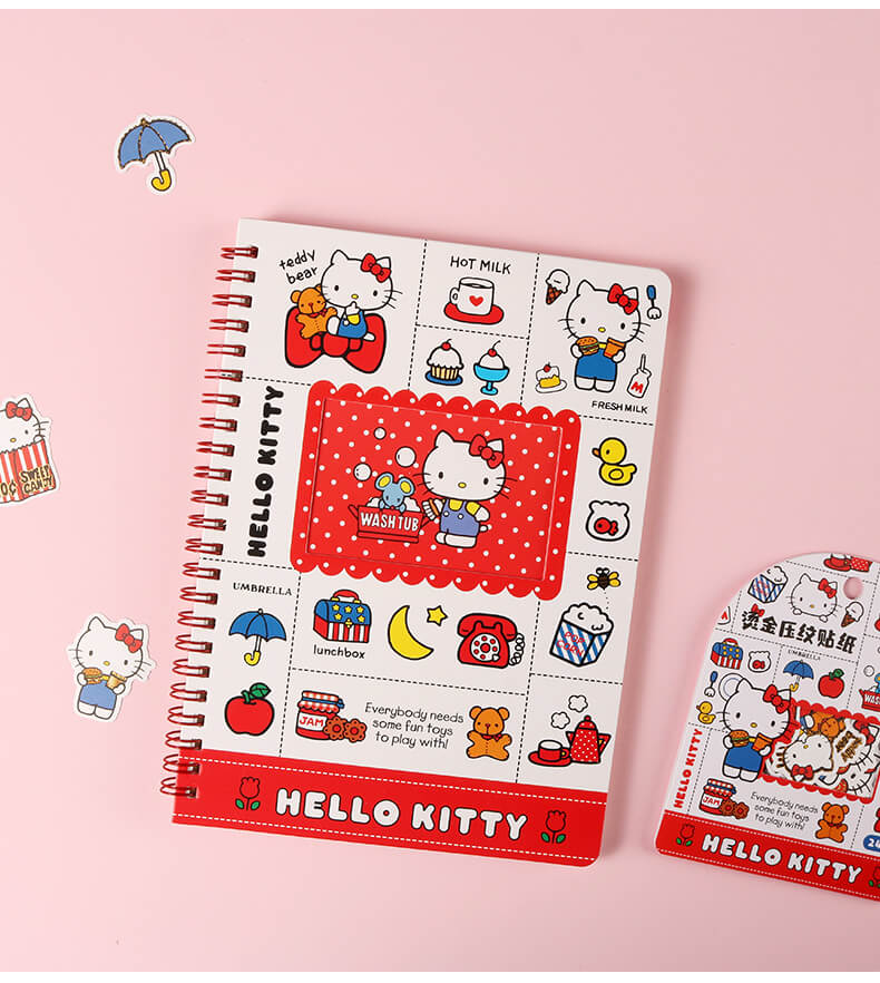 Sanrio Characters B5 Notebook Cinnamoroll and Milk