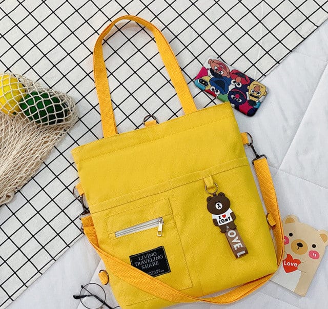         kawaii-travel-tote-shopping-bag-style-1-yellow-with-bear-bags-voystationery-19