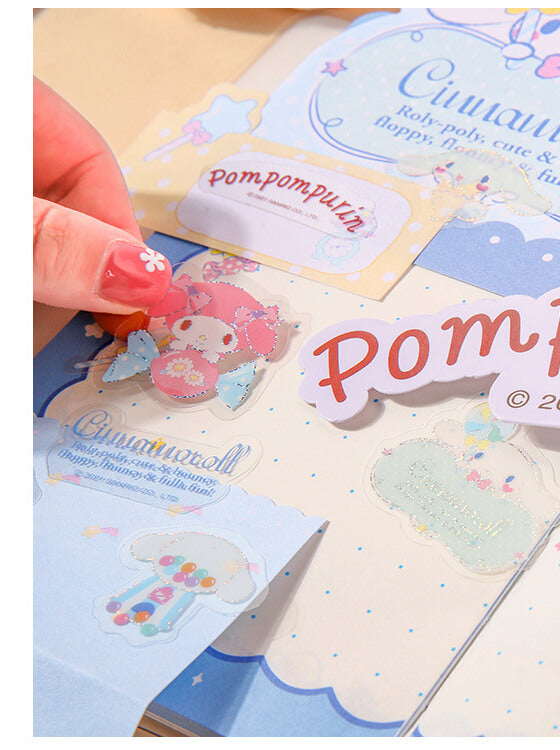 Candy Series Cinnamoroll PVC Stickers 48pcs/pack