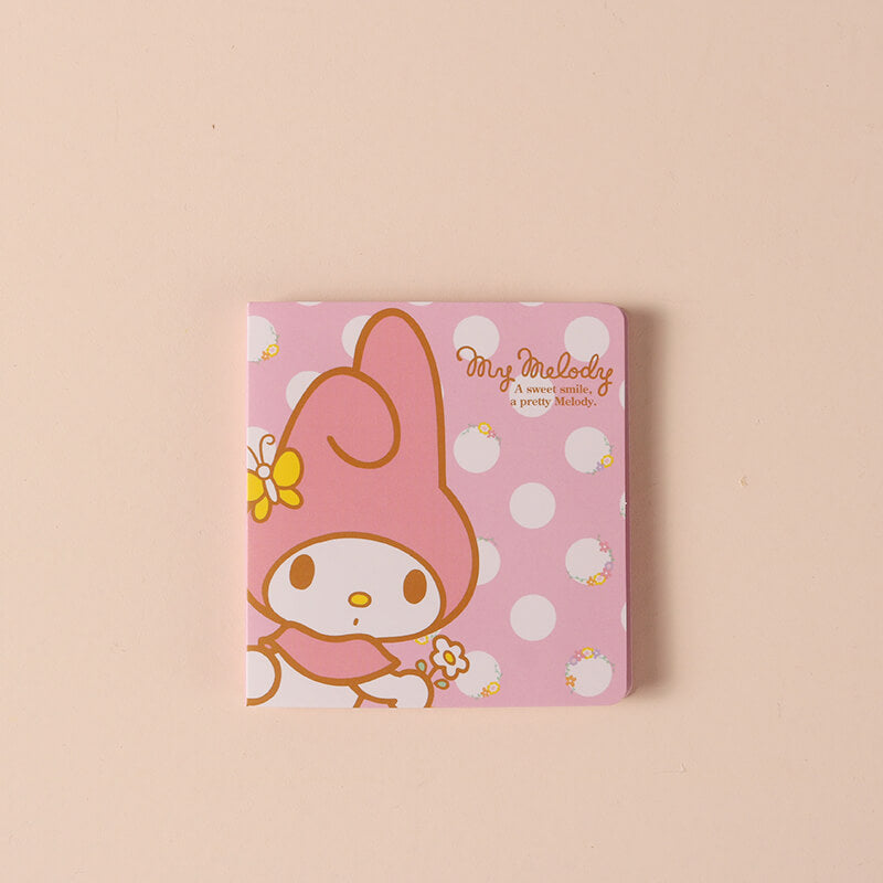 my melody die-cut sticky notes set