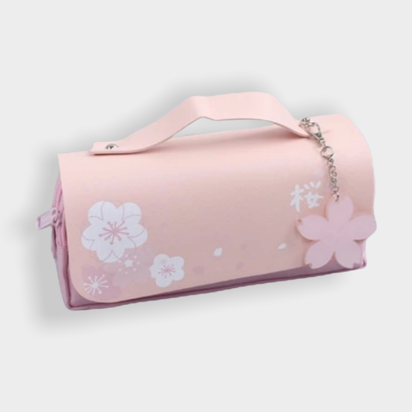 Sakura PU Leather Pencil Case